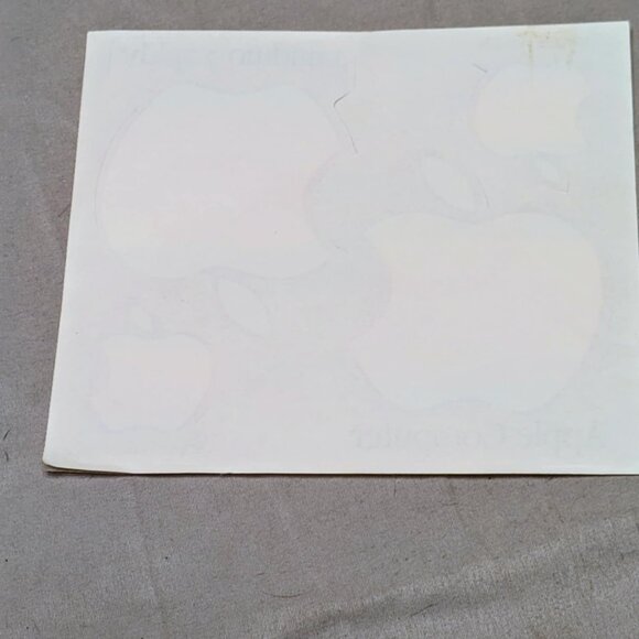 4 Vintage Apple Stickers. - Picture 2 of 3